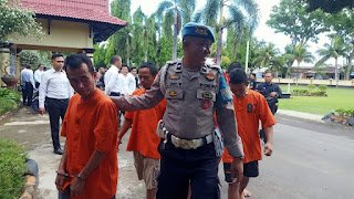 Spesialis pencuri motor di Kantor Bupati Lombok Barat ditangkap polisi, Senin (20/11).