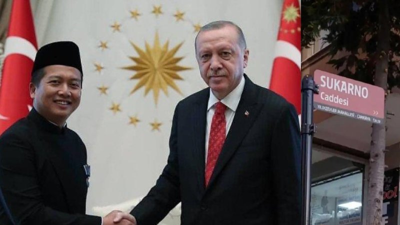 Lalu Muhamad Iqbal dan Presiden Erdogan