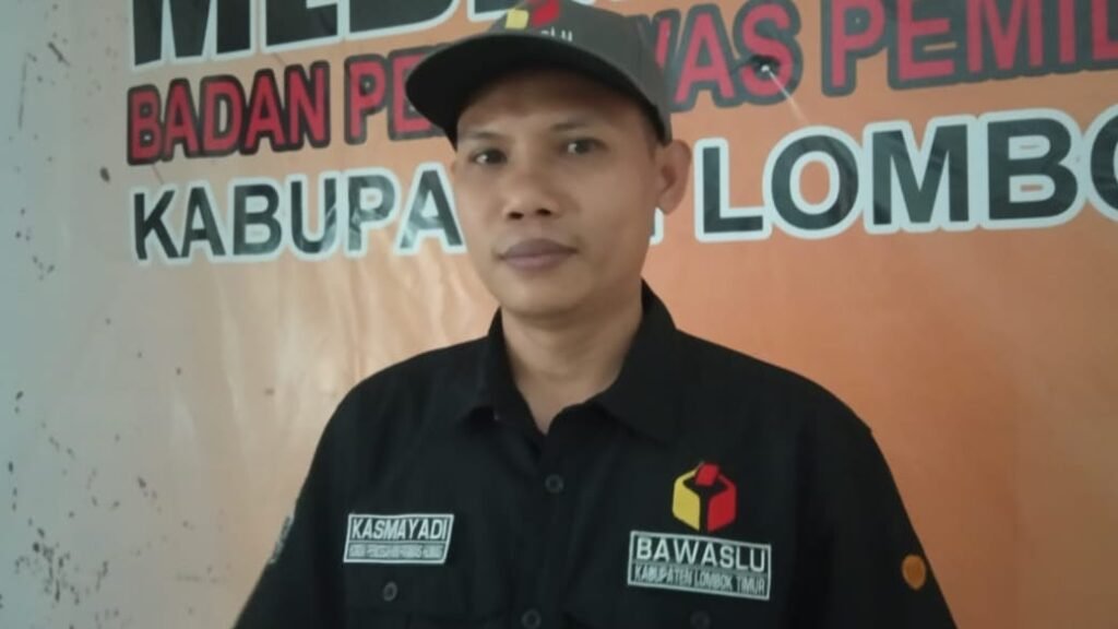 Kordiv Pencegahan Parmas dan Humas Bawaslu Lombok Timur, Kasmayadi. (foto: Ist)