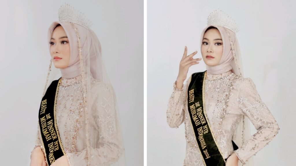 Nelly Nazuwa, asal Sumbawa Barat the winner Beauty Muslimah Indonesia 2024 regional NTB.