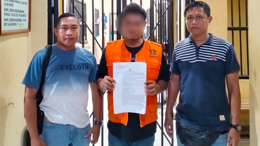 Seorang pria inisial M (30 tahun) asal Kecamatan Sumbawa Kabupaten Sumbawa ditangkap karena menggelapkan motor temannya sendiri