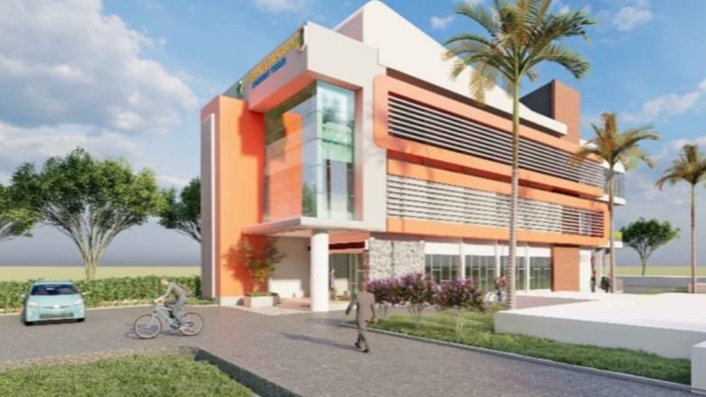 Desain perpustakaan modern di Lombok Timur