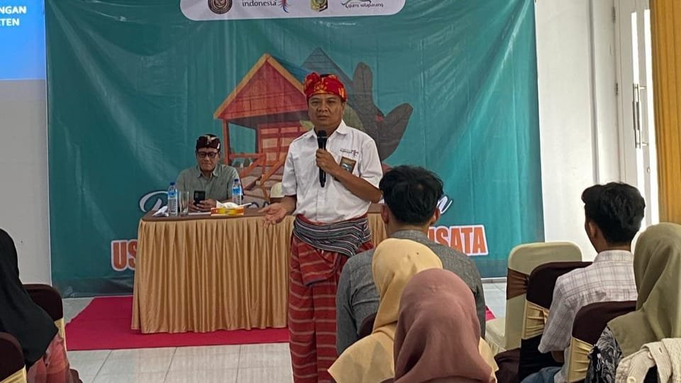 Sebanyak 50 orang pemilik homestay se-Lombok Timur dilatih dalam pengelolaan homestay dan pondok wisata, Kamis (18/7/2024).