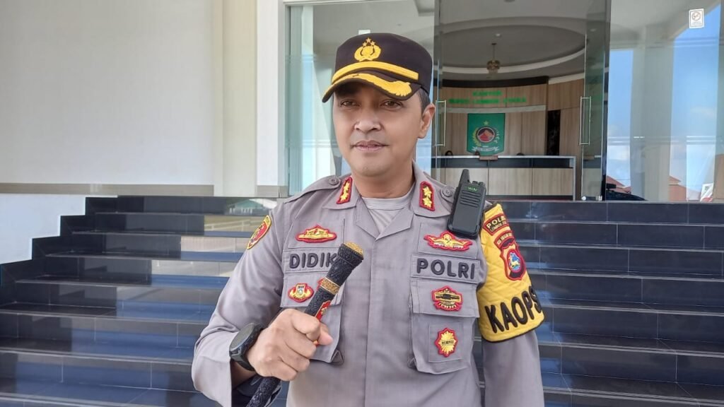 Kapolres Lombok Utara, AKBP Didik Putra Kuncoro.