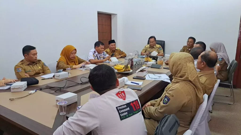 Pemprov NTB rapat persiapan MotoGP Mandalika, Senin (19/8/2024).