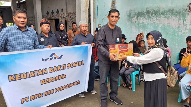 Kegiatan Bakti Sosial Tegar dan BPR di Karang Bayan, Lombok Barat