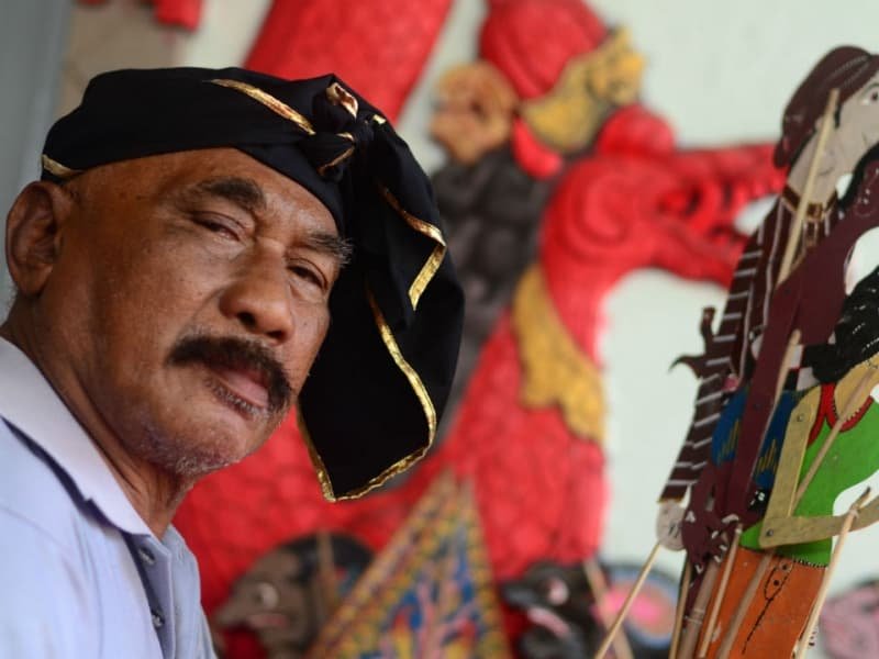 Dalang Wayang Sasak, H Lalu Nasib AR