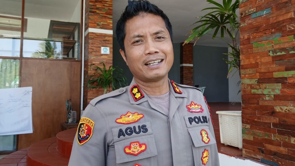 Kapolres Lombok Utara, AKBP Agus Purwanta. (Foto. kicknews.today/Anggi)
