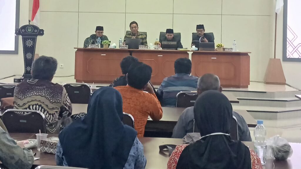 Kegiatan Revitalisasi dan Sosialisasi Bahasa Ibu di Aula kantor Bupati Lombok Utara. Kamis (17/9/2026). (Foto. kicknews.today/Anggi)