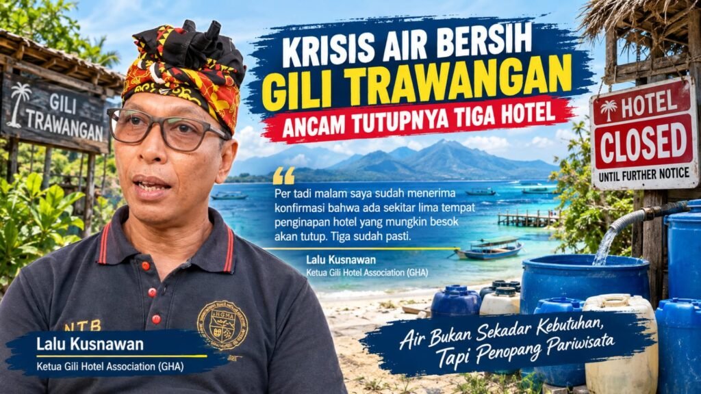 Ketua Gili Hotel Association (GHA), Lalu Kusnawan.