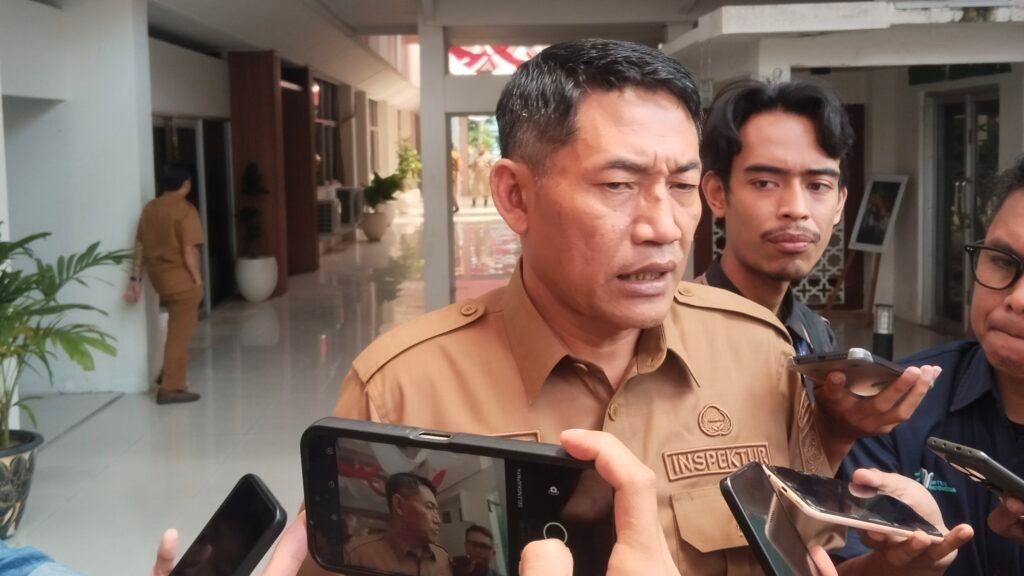 Inspektur Inspektorat NTB Budi Herman (foto kicknews.today/wn)