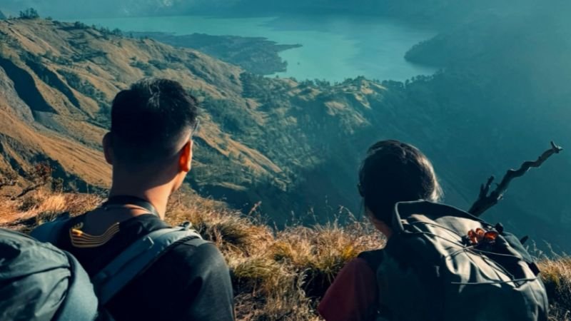 Pendakian di gunung Rinjani