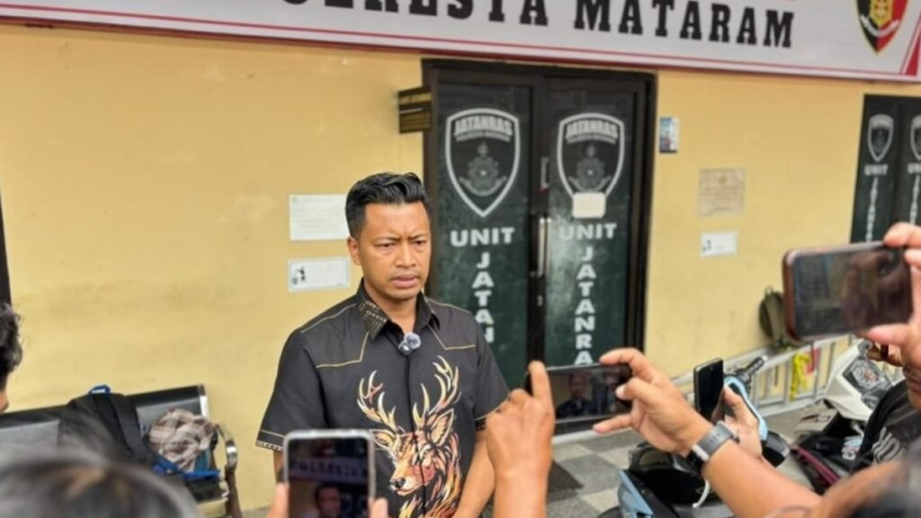 Kasatreskrim Polresta Mataram AKP I Made Dharma Yulia Putra