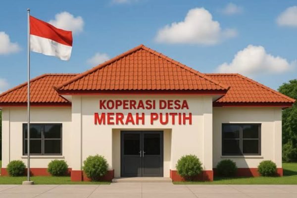Ilustrasi Koperasi Merah Putih