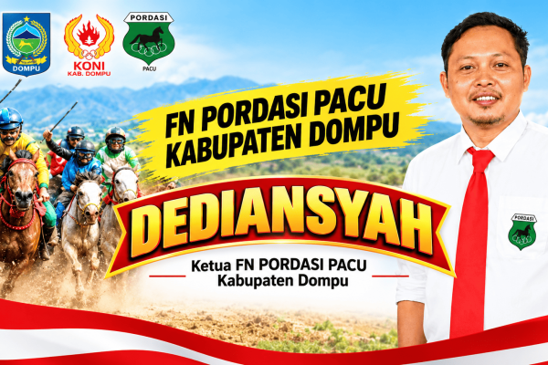 Ketua FN Pordasi Pacu Kabupaten Dompu, Dediansyah