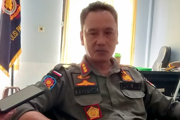 Kasat Pol PP Lombok Utara, Totok Saputra. (kicknews.today/Anggi)