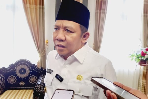 Bupati Lombok Utara, Najmul Akhyar. (Foto kicknews.today/Anggi)