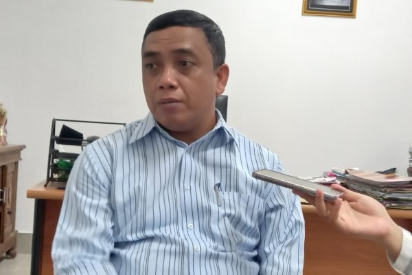 Kepala BKPSDM Lombok Utara, Tri Dharma Sudiana. (Foto kicknews.today/Anggi)