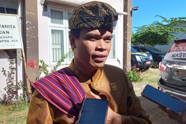 Ketua DPRD Lombok Utara, Agus Jasmani. (Foto. kicknews.today/Anggi)