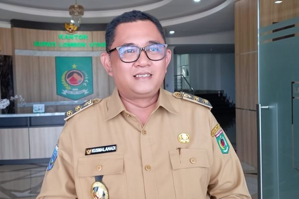 Wakil Bupati Lombok Utara, Kusmalahadi Syamsuri. (Poto kicknews.today/Anggi)