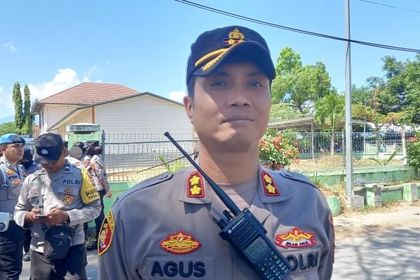 Kapolres Lombok Utara, AKBP Agus Purwanta. (Foto kicknews.today/Anggi)