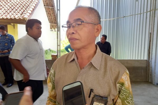 Kepala Kantor PT Bank NTB Syariah Tanjung, Umarta. (Foto. kicknews.today/Anggi)