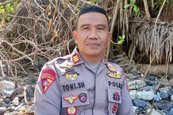Kabag Ops Polres Lombok Utara, AKP Fatoni SH. (Foto kicknews.today/Anggi)