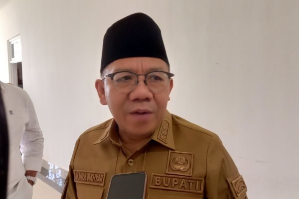 Bupati Lombok Utara, Najmul Akhyar. (Foto kicknews.today/Anggi)