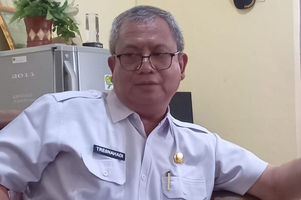 Kepala DKP3 Lombok Utara, Tresnahadi. (Foto. kicknews.today/Anggi)