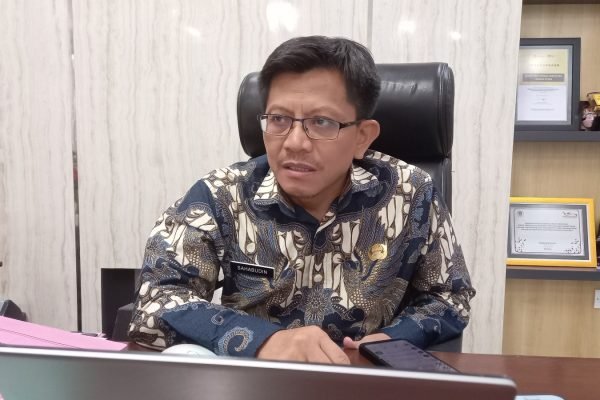 Pj Sekda Lombok Utara, Sahabudin. (Foto. kicknews.today/Anggi)