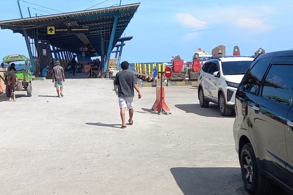 Pelabuhan Bangsal. (Foto. kicknews.today/Anggi)