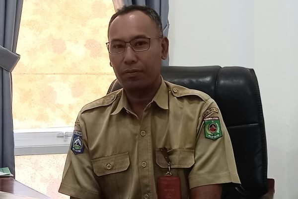 Sekretaris DPMPTSP-Naker KLU, Erwin Rahadi. (Foto kicknews.today/Anggi)