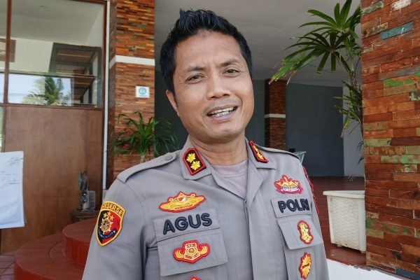 Kapolres Lombok Utara, AKBP Agus Purwanta. (Foto. kicknews.today/Anggi)