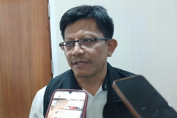 Sekda KLU, Sahabuddin. (Foto. kicknews.today/Anggi)