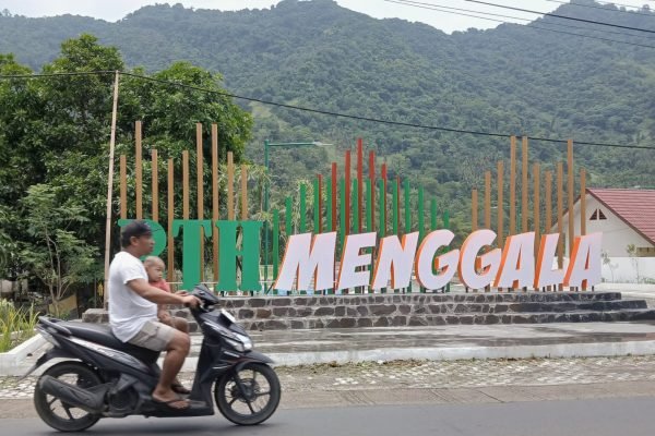 Tampak Depan RTH Menggala. (Foto. kicknews.today/Anggi)