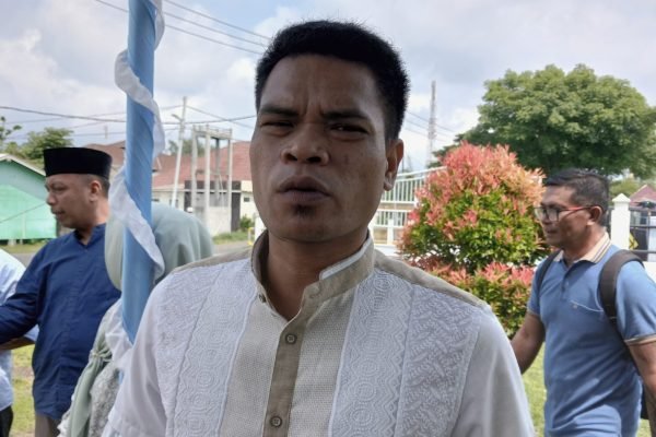 Ketua DPRD Lombok Utara, Agus Jasmani. (Foto. kicknews.today/Anggi)