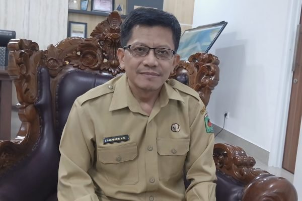 Sekda KLU, Sahabuddin. (Foto. kicknews.today/Anggi)