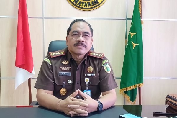 Kepala Kejaksaan Negeri Mataram, Dr. Gde Made Pasek Swardhyana. (Foto. kicknwws.today/Anggi)