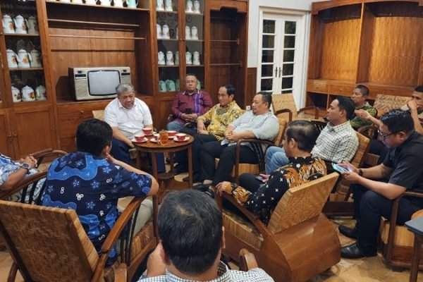 Pengurus DPD APERSI NTB menghadiri kunjungan kerja Wakil Menteri Perumahan dan Kawasan Permukiman (PKP), Fahri Hamzah, 17 November 2024.