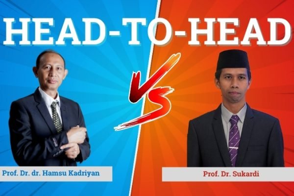 Prof Hamsu Kadriyan dan Prof Sukardi