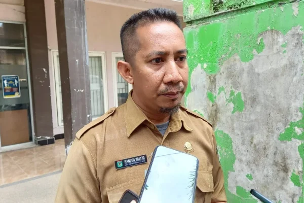 Kabid Cipta Karya PUPR KLU, Rangga Wijaya. (Poto kicknews.today/Anggi)