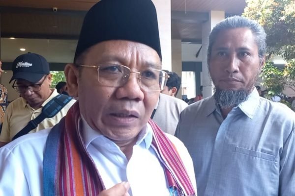 Bupati Lombok Utara, Najmul Akhyar. (Poto kicknews.today/Anggi)