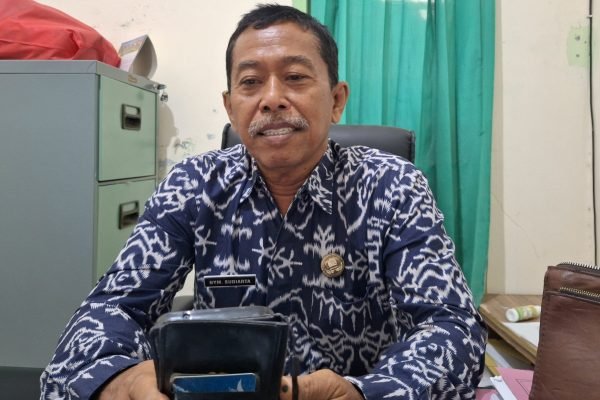 Kepala Bidang Pencegahan dan Pengendalian Penyakit Dinas Kesehatan KLU, Nyoman Sudiarta. (Foto. kicknews.today/Anggi)