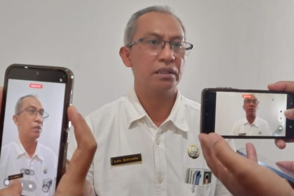 Kepala Dinas Kesehatan KLU, dr. Lalu Bahrudin. (Foto. kicknews.today/Anggi)