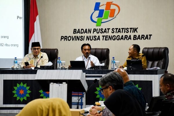 Kepala BPS NTB Wahyudin (foto kicknews.today/admin)