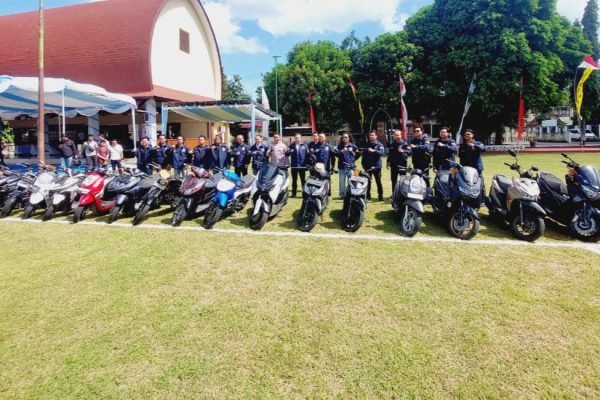 Barang bukti kendaraan hasil kejahatan 3C yang diungkap Ditreskrimum Polda NTB. (Foto. Dok. Humas Polda NTB)