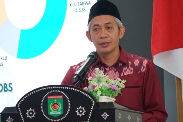 Ketua Baznas KLU, Slamet Riyadi. (Foto. kicknews.today/ist)