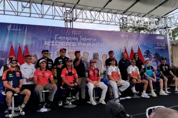 Parade riders MotoGP Mandalika Lombok 2026. (foto kicknews.today/adpim)