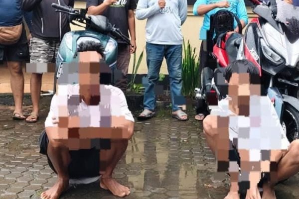 Dua pelaku begal di Lombok Tengah ditangkap polisi.