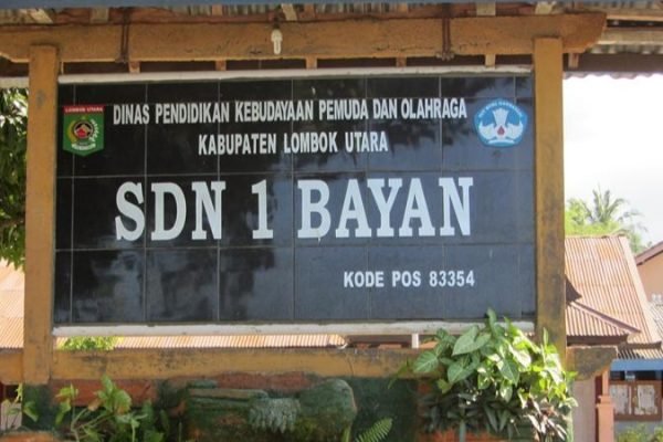 SDN 1 Bayan Lombok Utara.